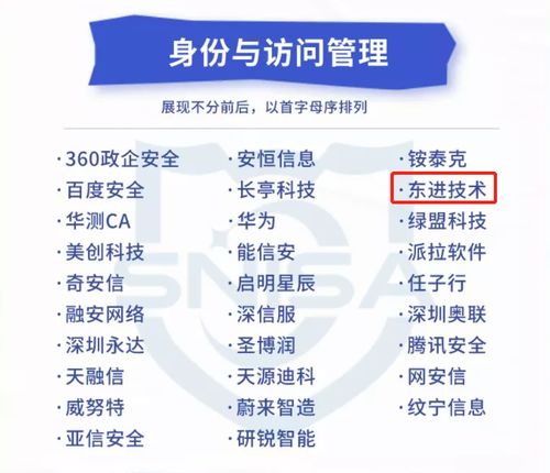 實(shí)力推薦 東進(jìn)技術(shù)入選網(wǎng)絡(luò)與信息安全產(chǎn)品推薦廠商細(xì)分全景圖